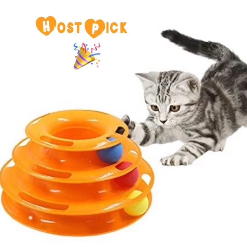 Dougez 3 Levels Pet Cat Toy